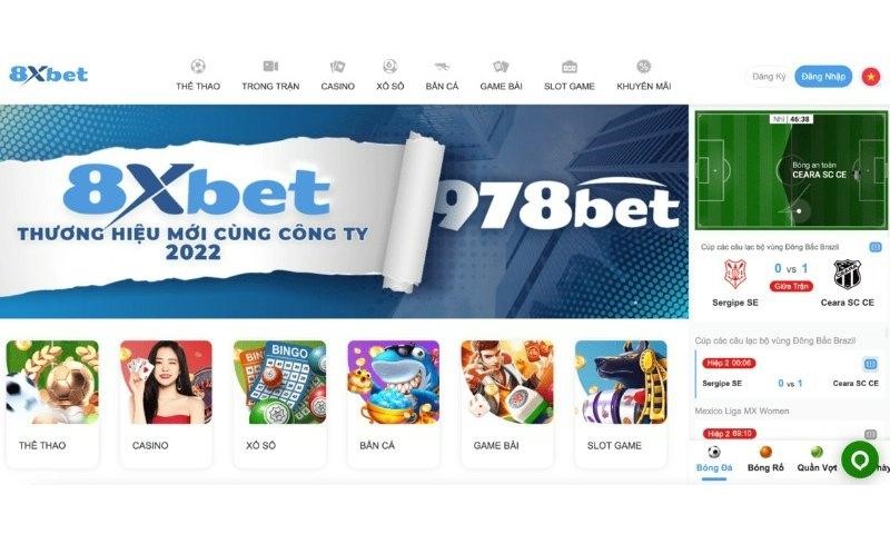 Nhà cái uy tín 8Xbet